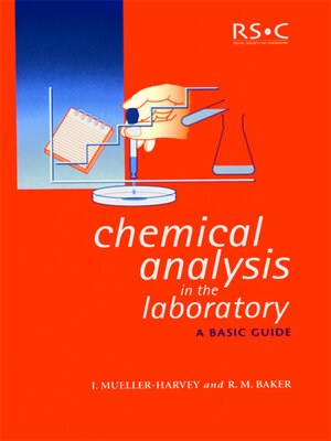 cover image of Chemical Analysis in the Laboratory